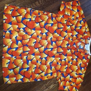 Peaches Uniforms brand Candy corn s/s scrub top